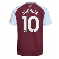 Camiseta Aston Villa Emiliano Buendia #10 Primera Equipación Replica 2024-25 mangas cortas